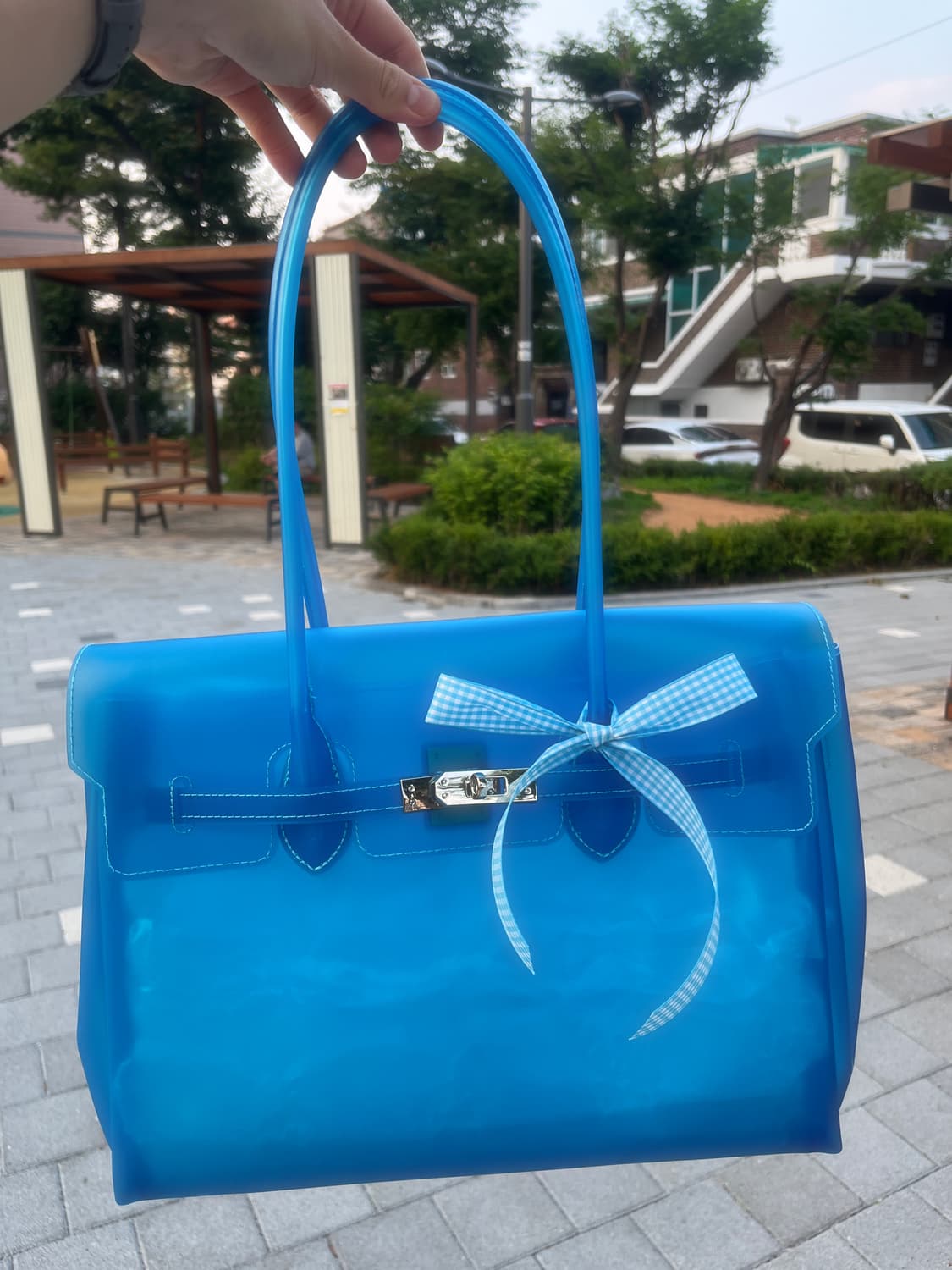 코발트블루 젤리버킨 💙 상품이미지4