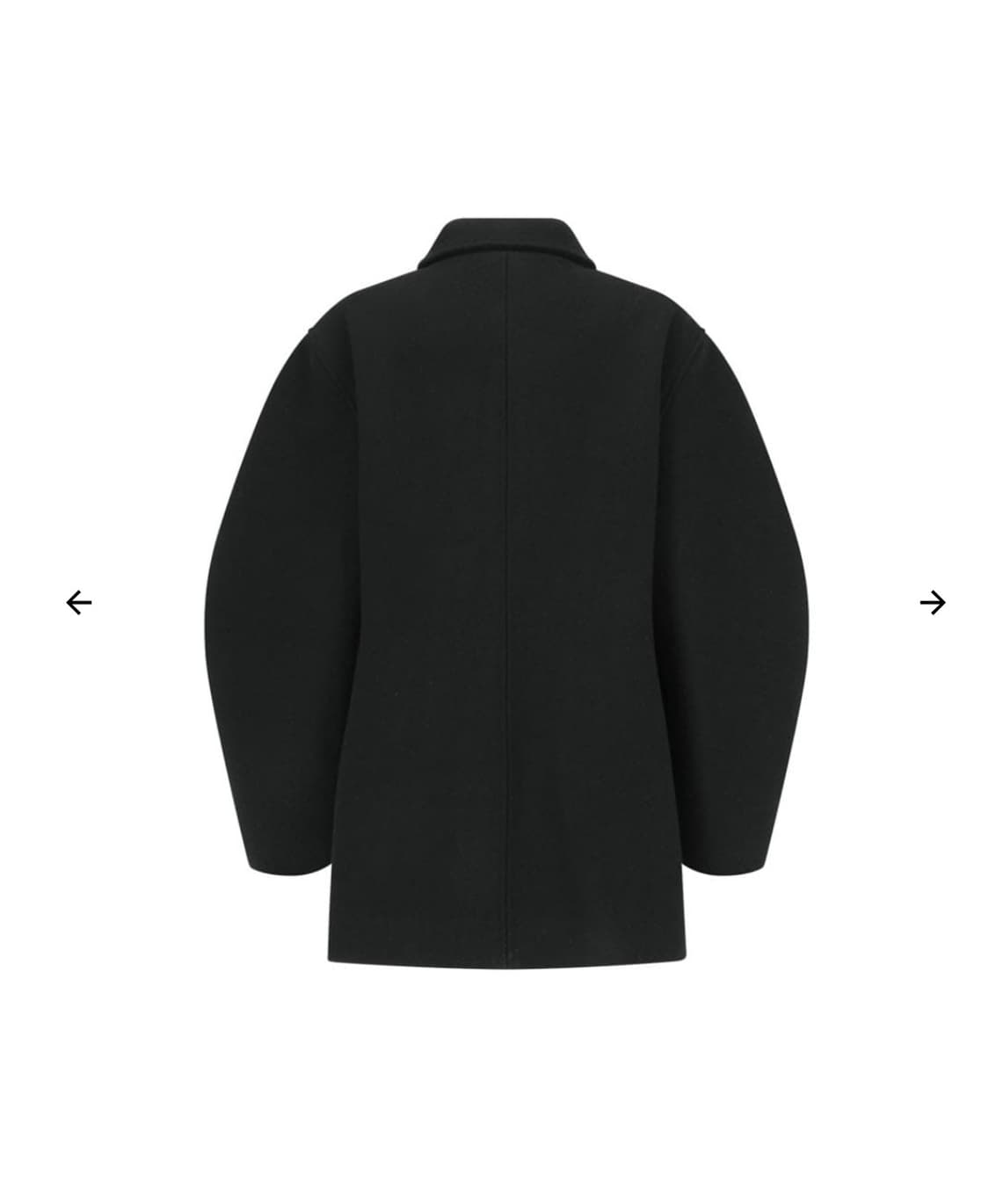 아모멘토 Hourglass Half Coat 상품이미지5