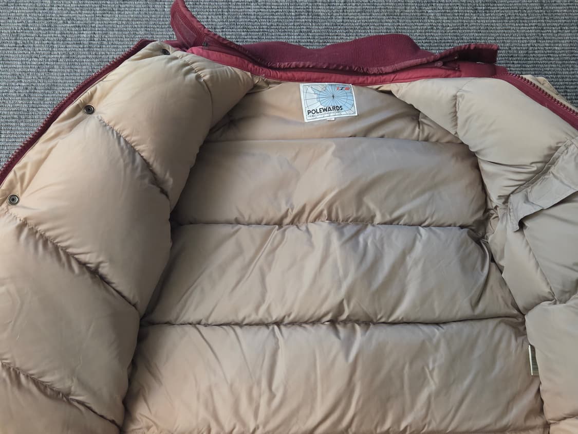 90s Polewards 폴워즈 다운 자켓 XL 상품이미지5