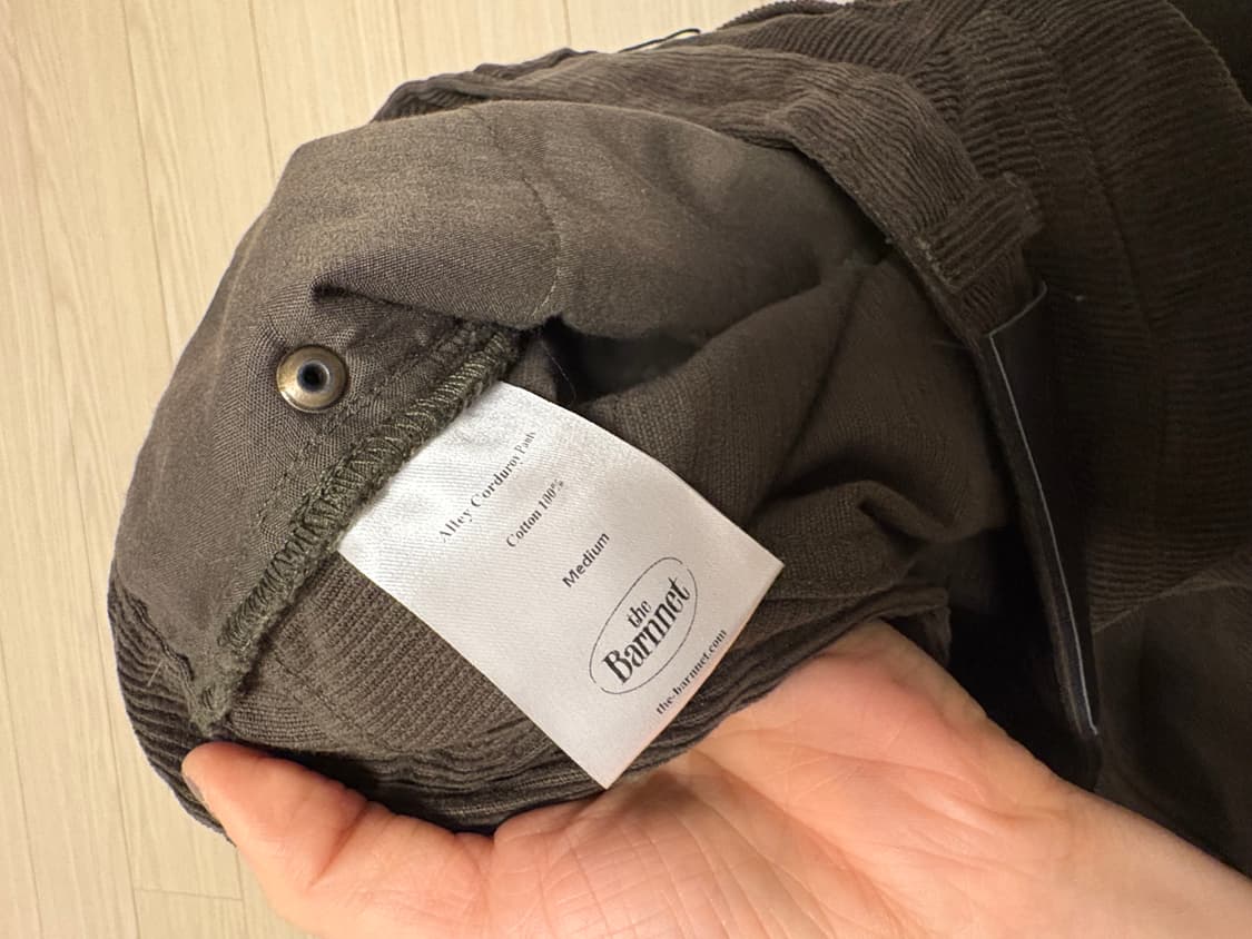 더바넷 코듀로이팬츠 브라운M   상품이미지5