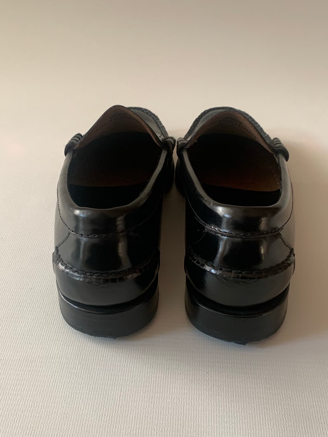 엘엘빈 L.L.Bean 블랙 소가죽 페니 로퍼 260 하루타 상품이미지4