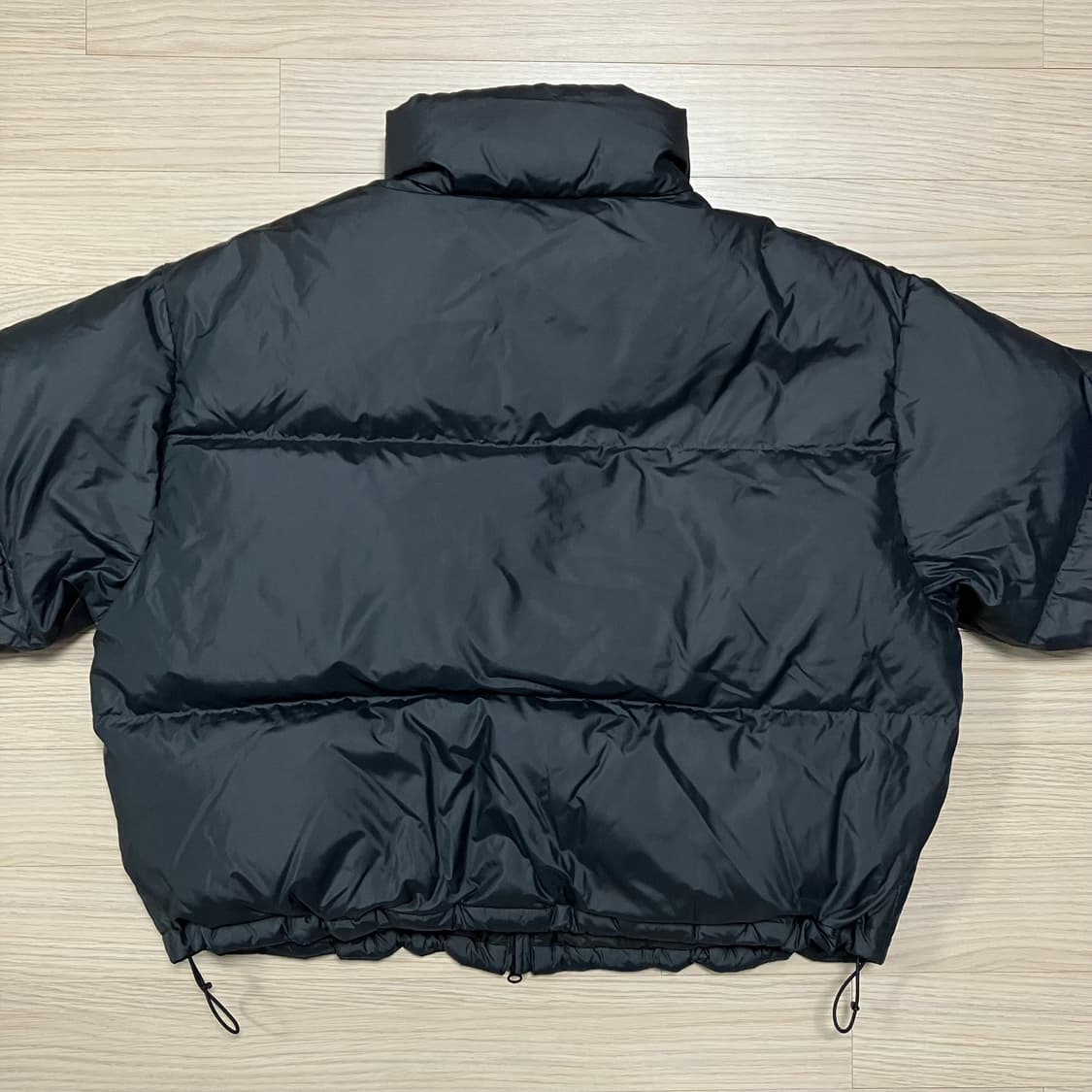 유니폼브릿지 덕다운 패딩 무광 블랙 상품이미지3