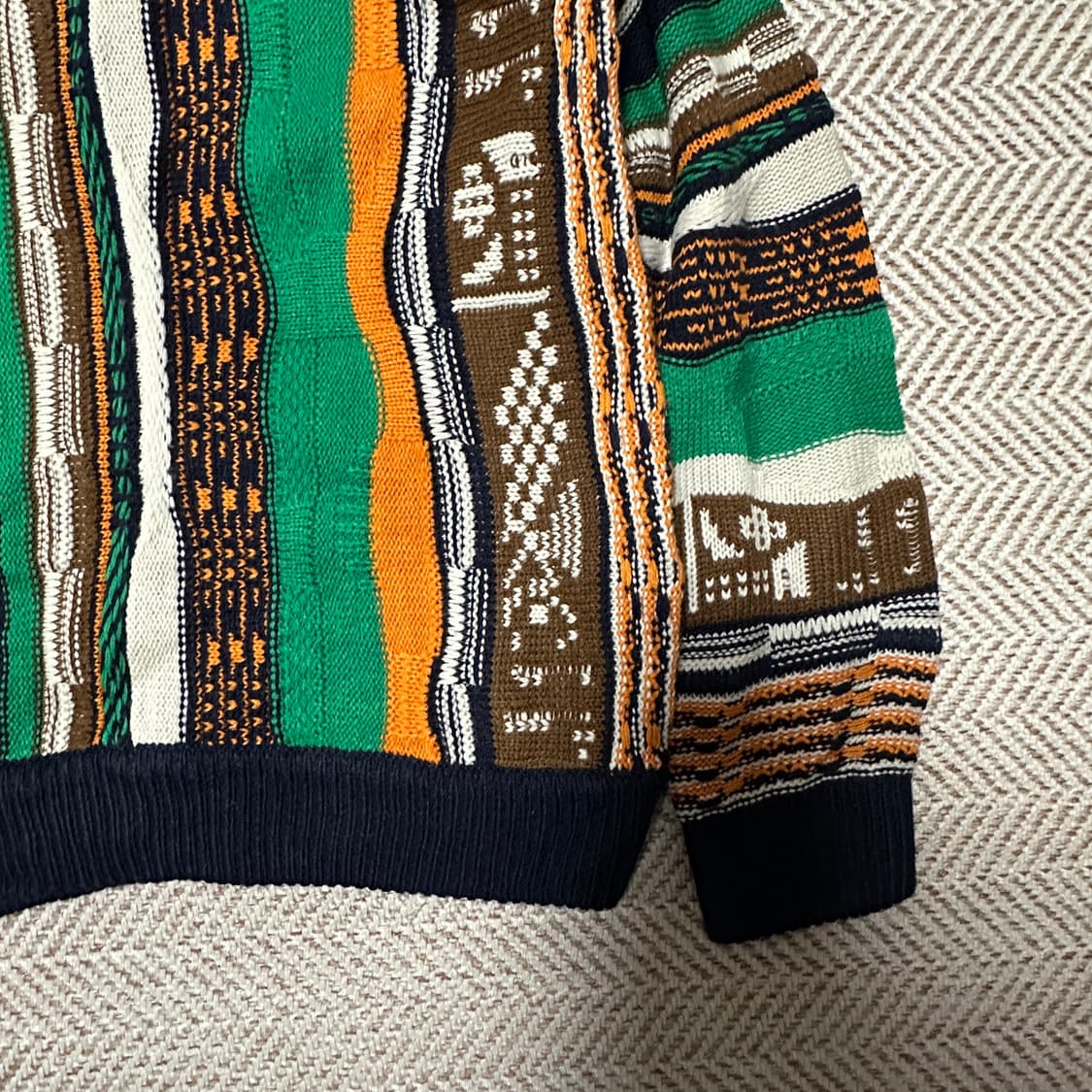 URBAN RESEARCH cable knit sweater 상품이미지4