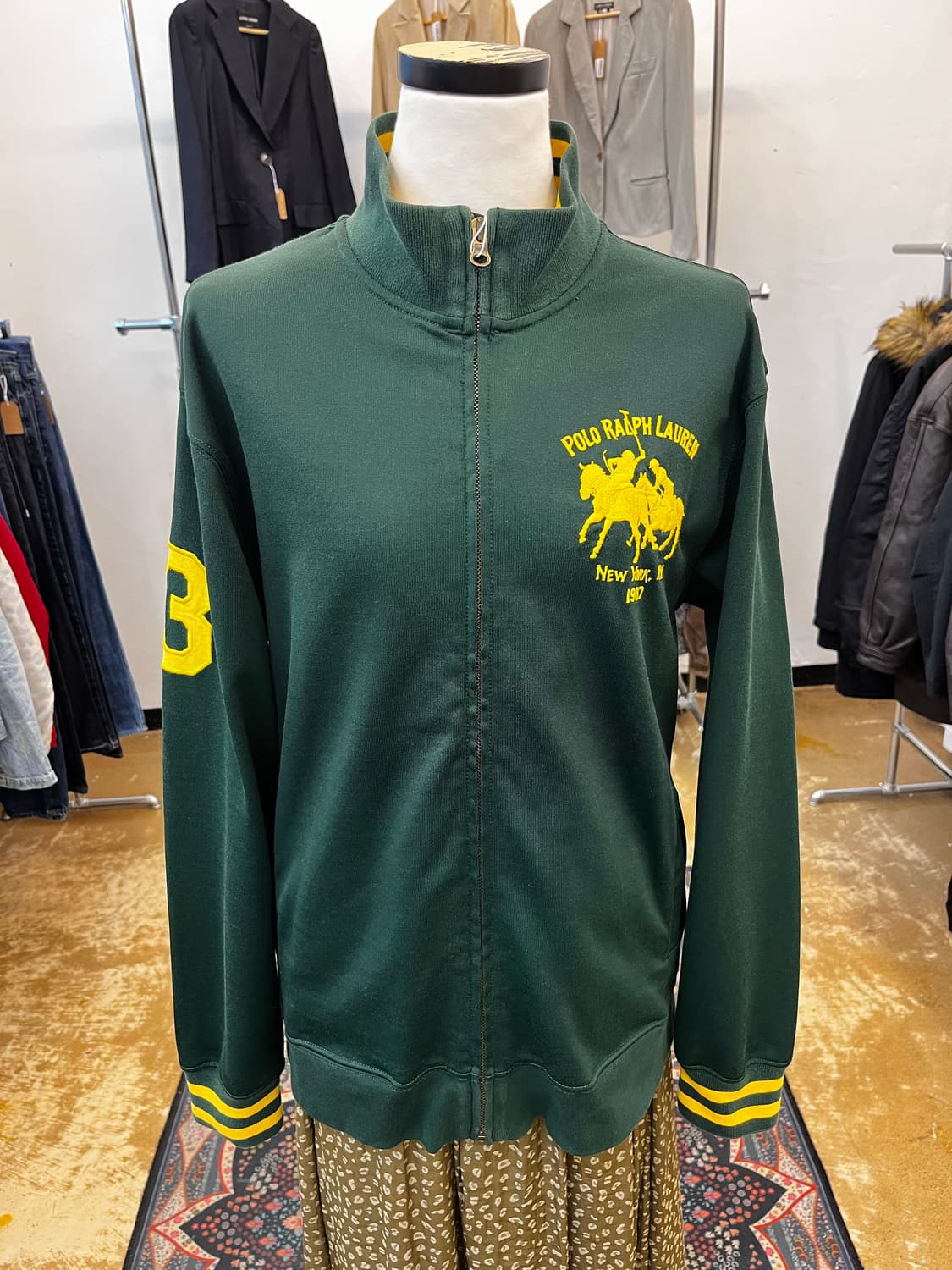 폴로 랄프 로렌 멀티 포니 로고 트레이닝 집업 상품이미지2