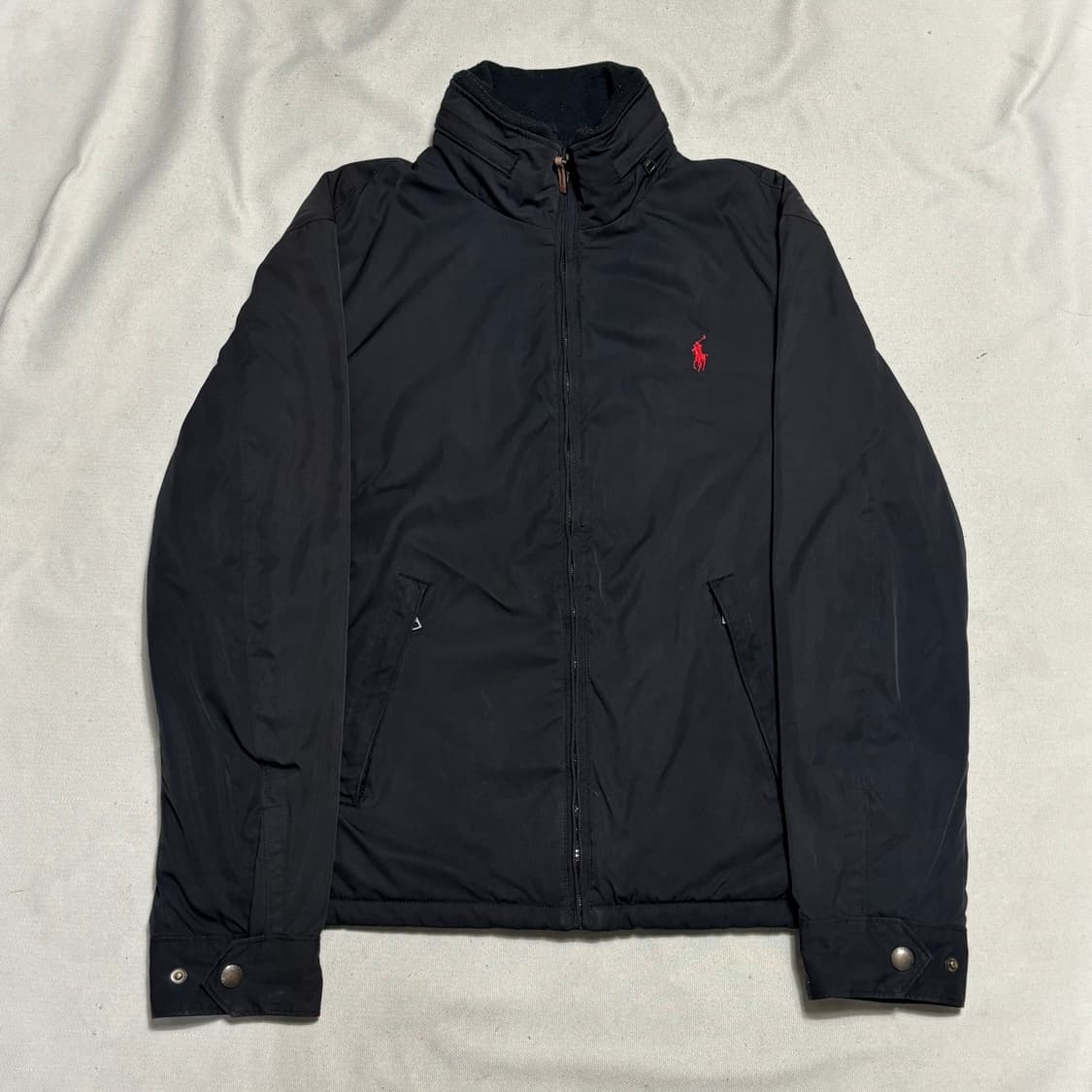 M 폴로랄프로렌 레드 포니 블랙 페리 자켓 상품이미지2