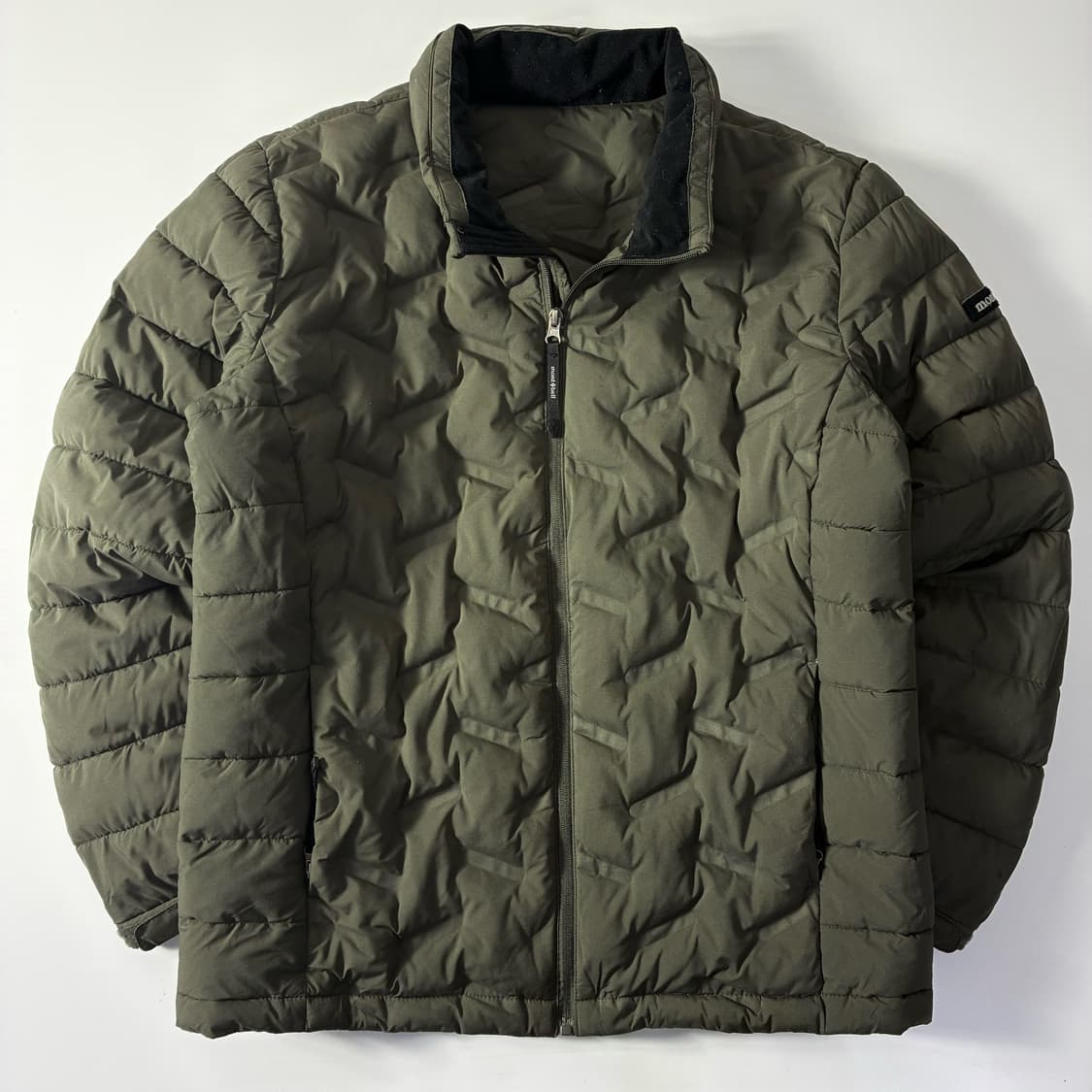 Montbell  몽벨 튜브 카키 누빔 패딩 자켓   상품이미지1