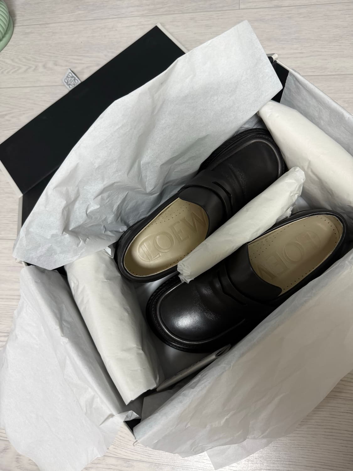 (LOEWE) 로에베 블레이즈 브라운 플랫폼 로퍼 35 상품이미지2
