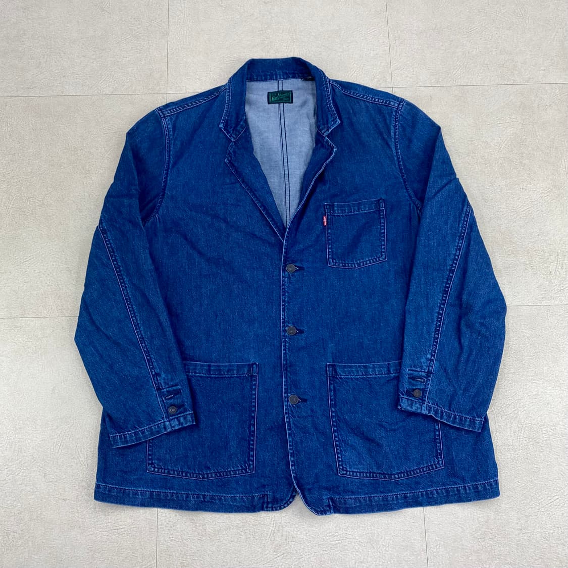 리바이스 테일러링 루즈핏 데님 블레이저 (105) 상품이미지2