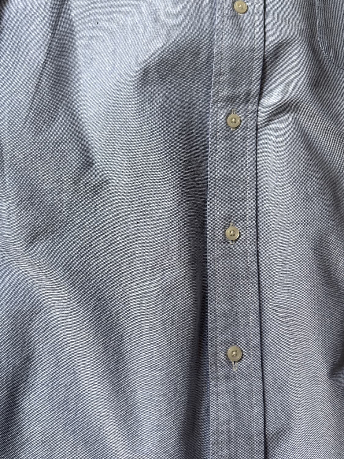 [L]90's 폴로 랄프로렌 BIG SHIRT 스카이블루 옥스포드 셔츠 상품이미지5