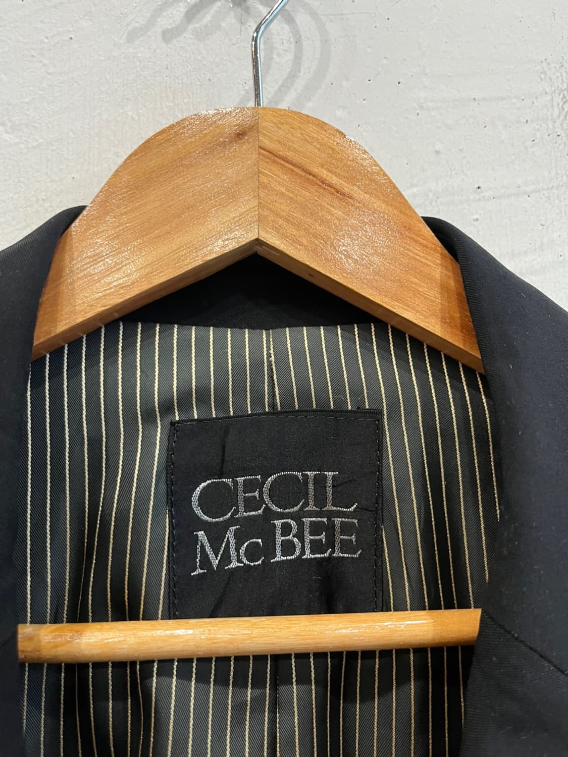 세실맥비 블레이저 자켓 블랙 Made in JAPAN 상품이미지3