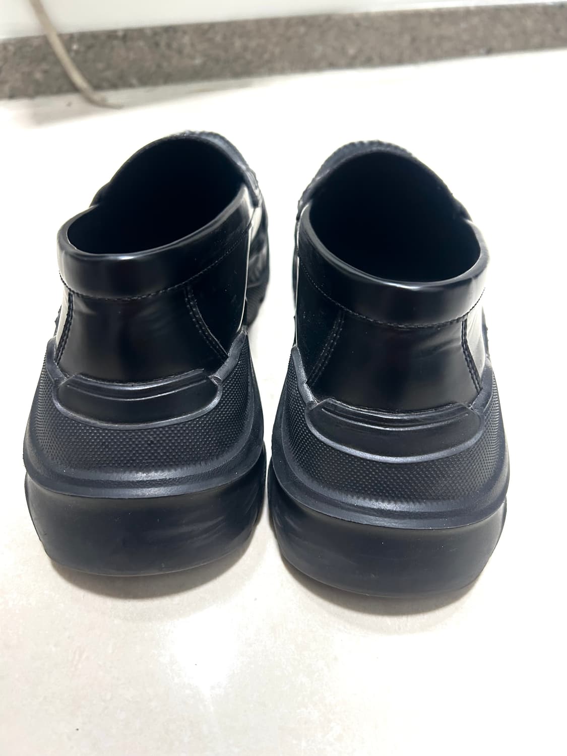 아키코아오키 레귤레이티드 그래비티 폭스 레더 블랙 38 제니로퍼 상품이미지6