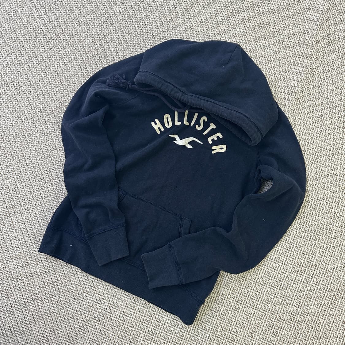 S 홀리스터 네이비 후드티 0413D 상품이미지1