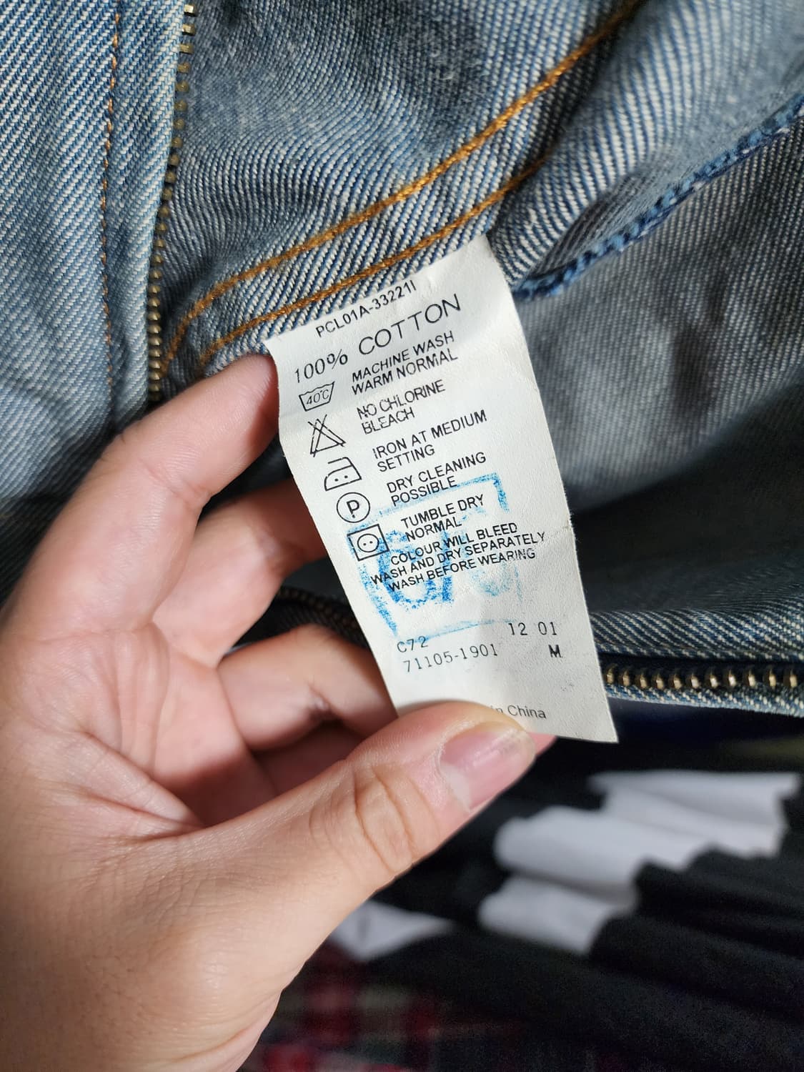 리바이스 OG 레드탭 데님 워크자켓 상품이미지8