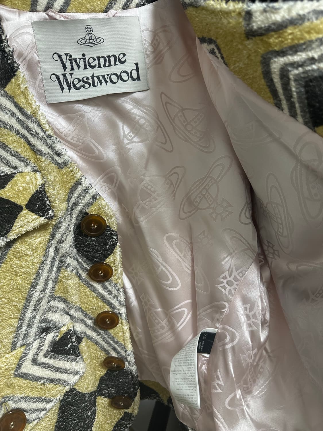 비비안웨스트우드 트위드자켓  상품이미지4