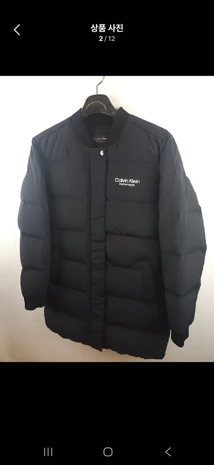 캘빈클라인 매장정품 프로방스 덕다운패딩 88 XL 새제품 상품이미지2