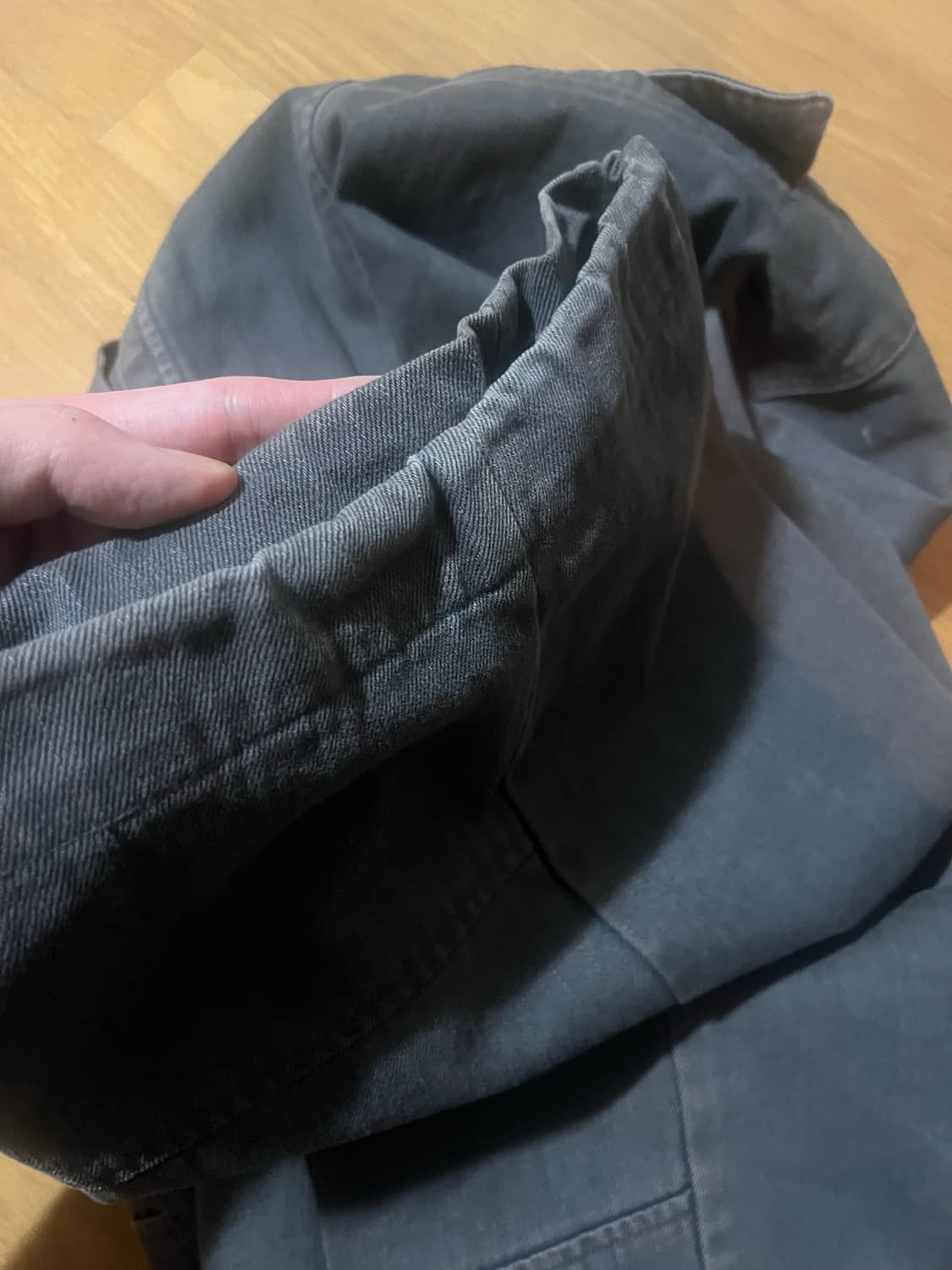 해칭룸 밀팬츠 차콜 3사이즈 상품이미지2