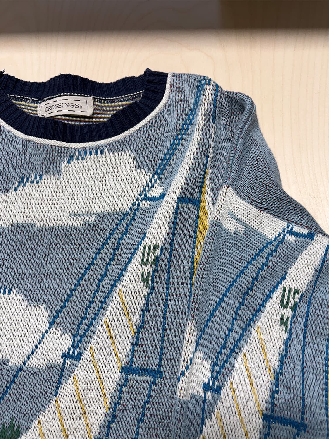 빈티지 그래픽 스웨터 상품이미지5