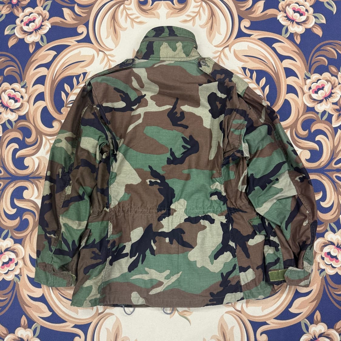 (S-S)00s 미군 오리지널 우드랜드 카모 필드자켓 상품이미지4