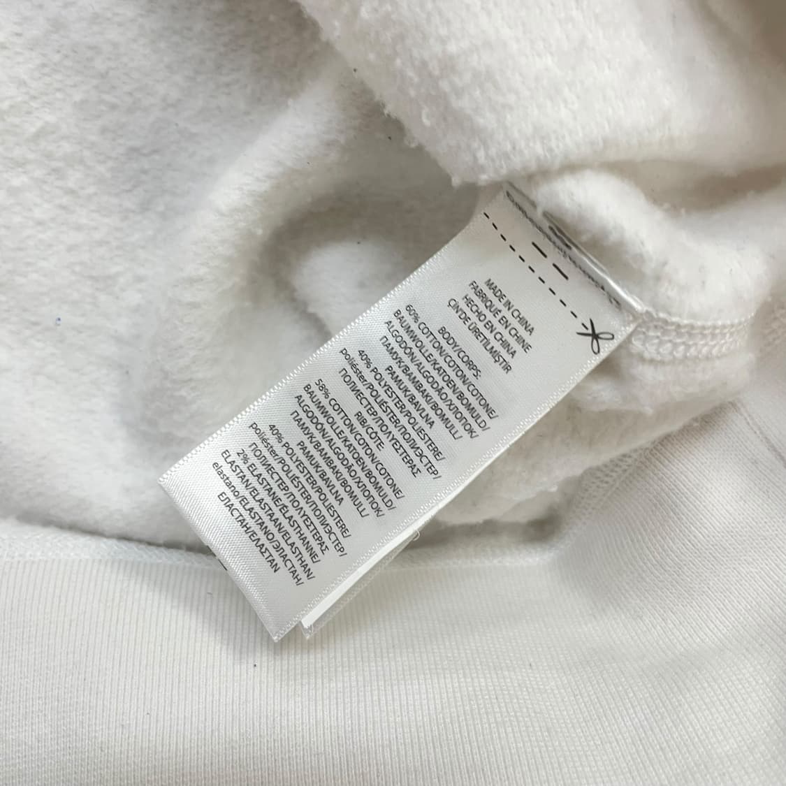 폴로 랄프로렌 포니 로고 맨투맨 화이트 상품이미지4