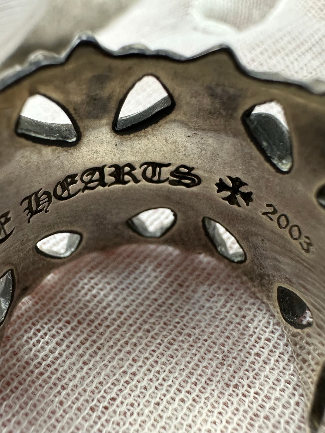 [US 11] 백화점판 정품 크롬하츠 세메터리링 상품이미지9