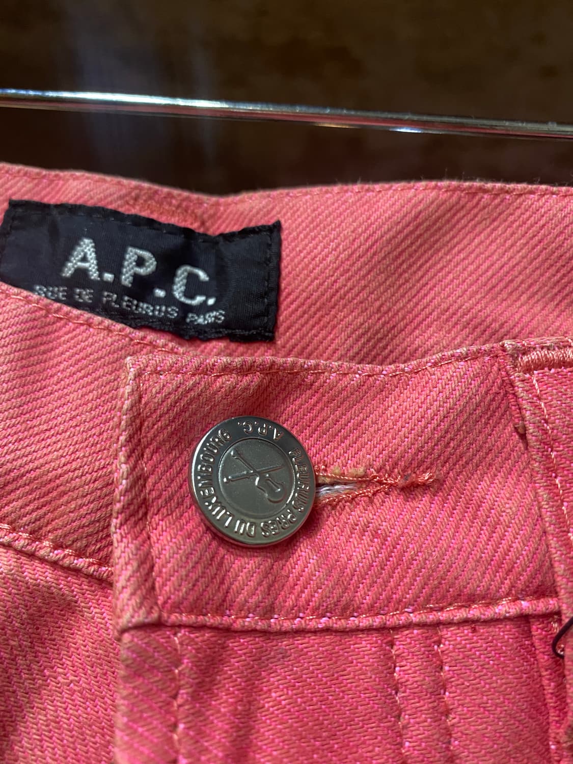 A.P.C. 아페쎄 핑크컬러 스키니 26 상품이미지3