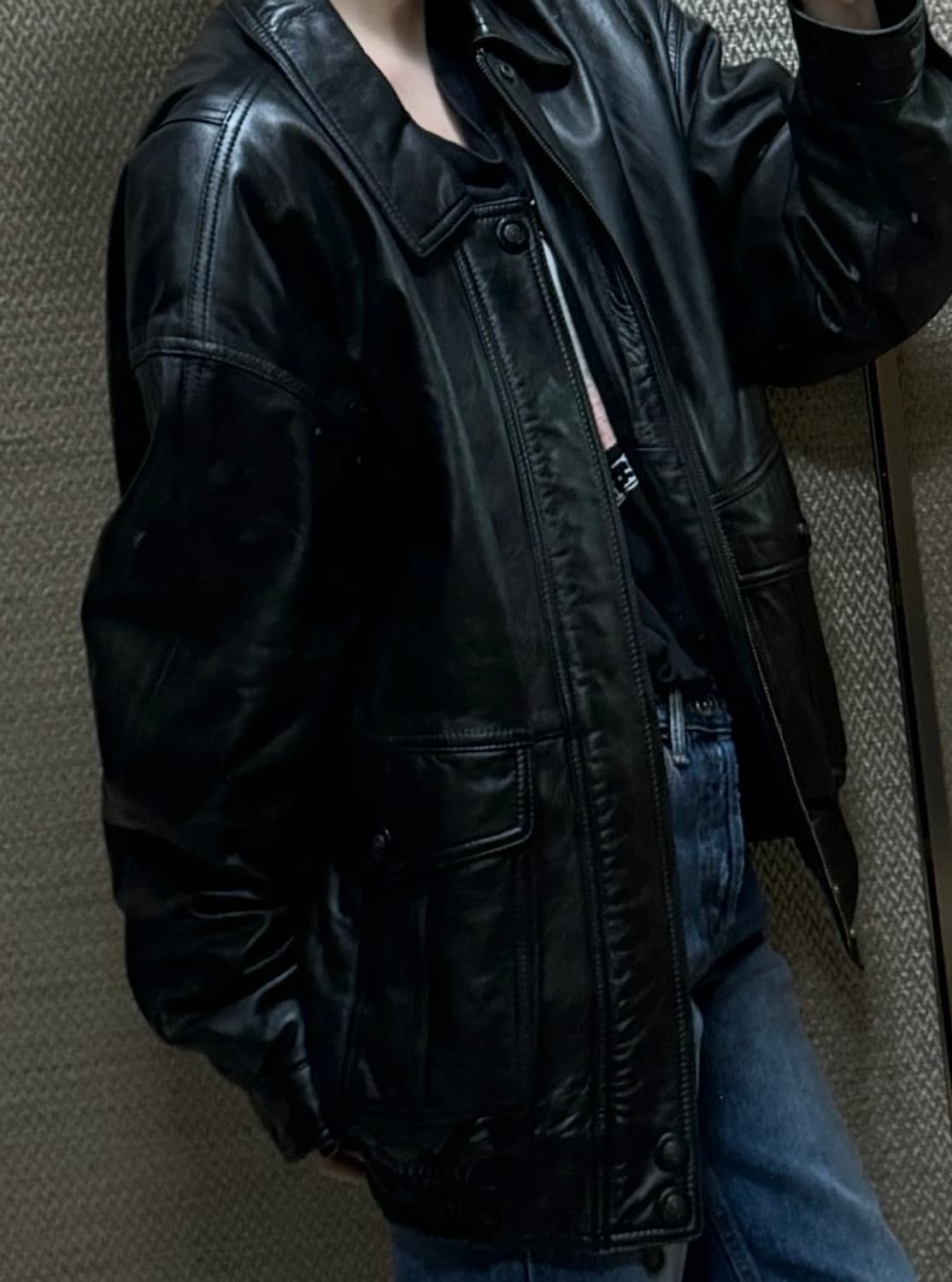 빈티지 가죽자켓 상품이미지3