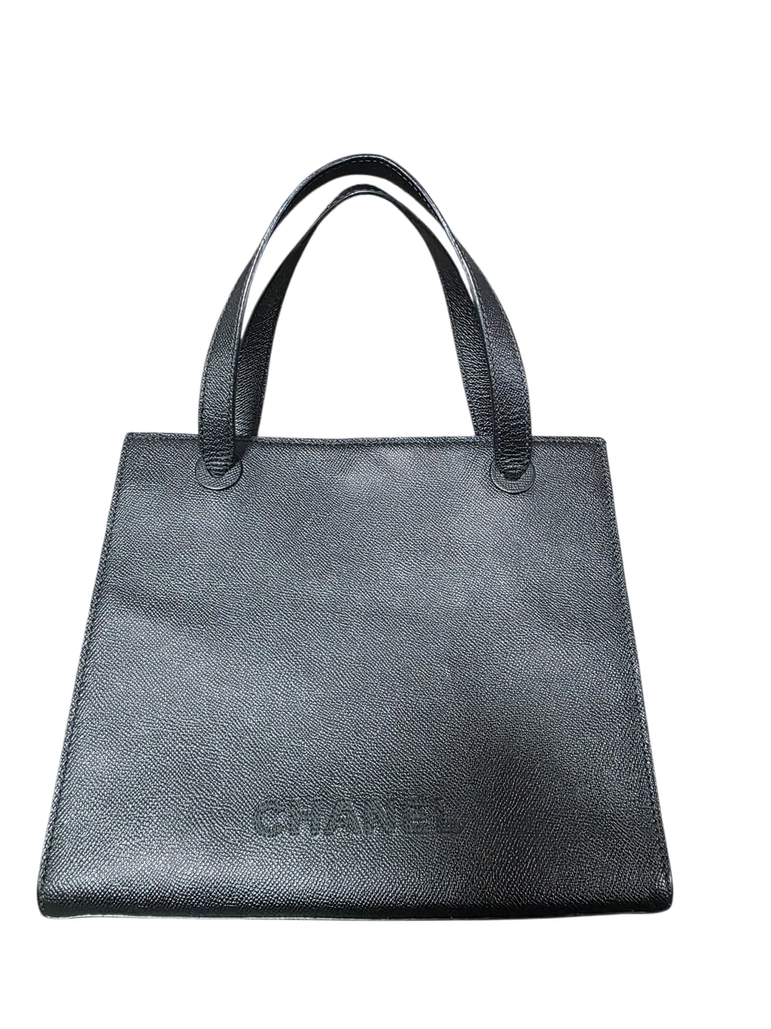 정품 샤넬 미듐 가죽 토트백 상품이미지2