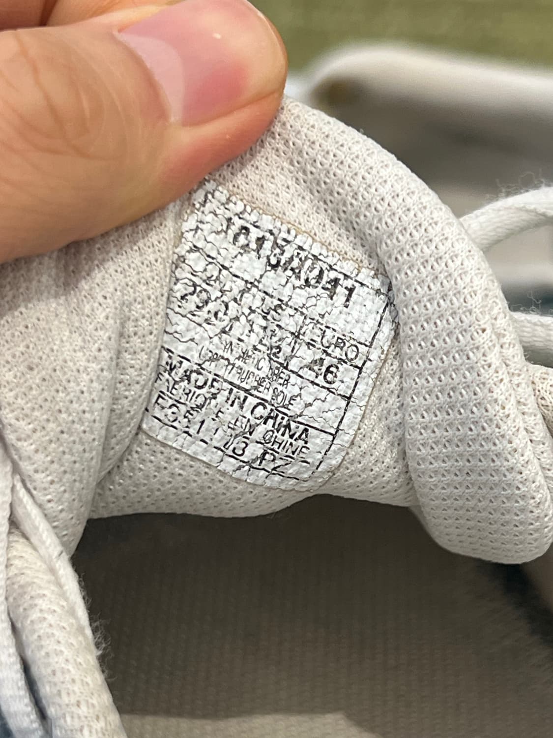 아식스x키코 젤델바2 크림화이트 290 상품이미지7