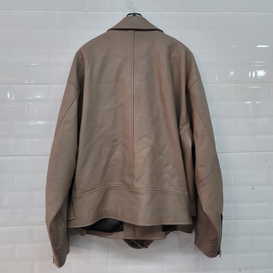 플라스크 양가죽 라이더자켓 상품이미지2