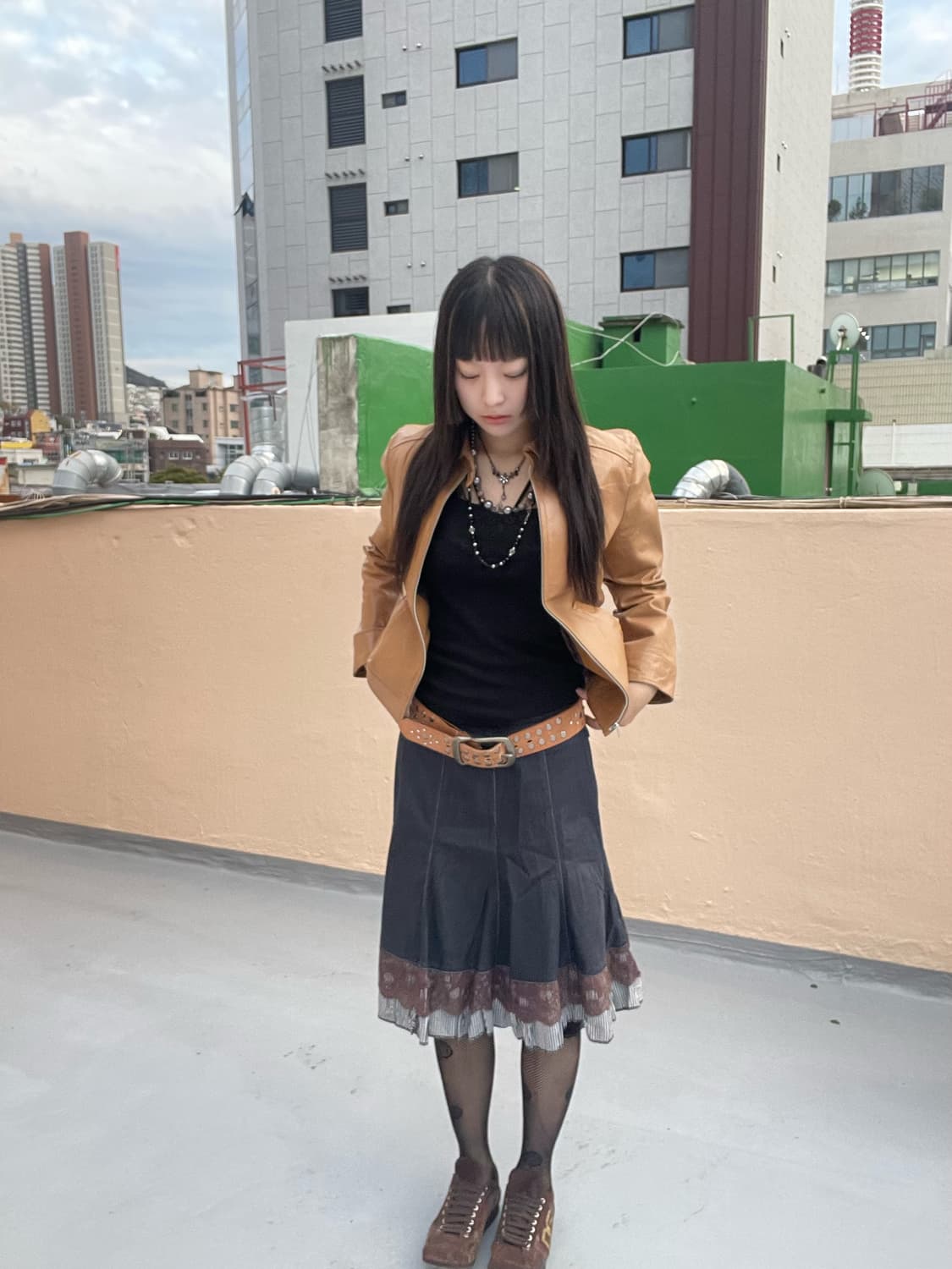 돈피 가죽자켓 상품이미지2