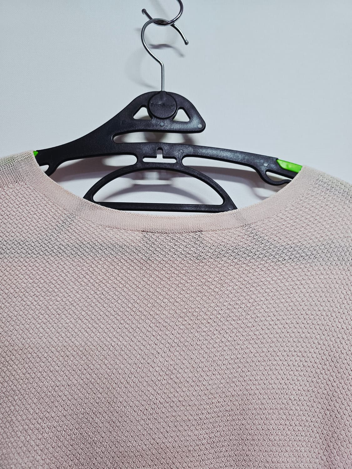 랑방 핑크색 니트 실크면혼방 상품이미지6