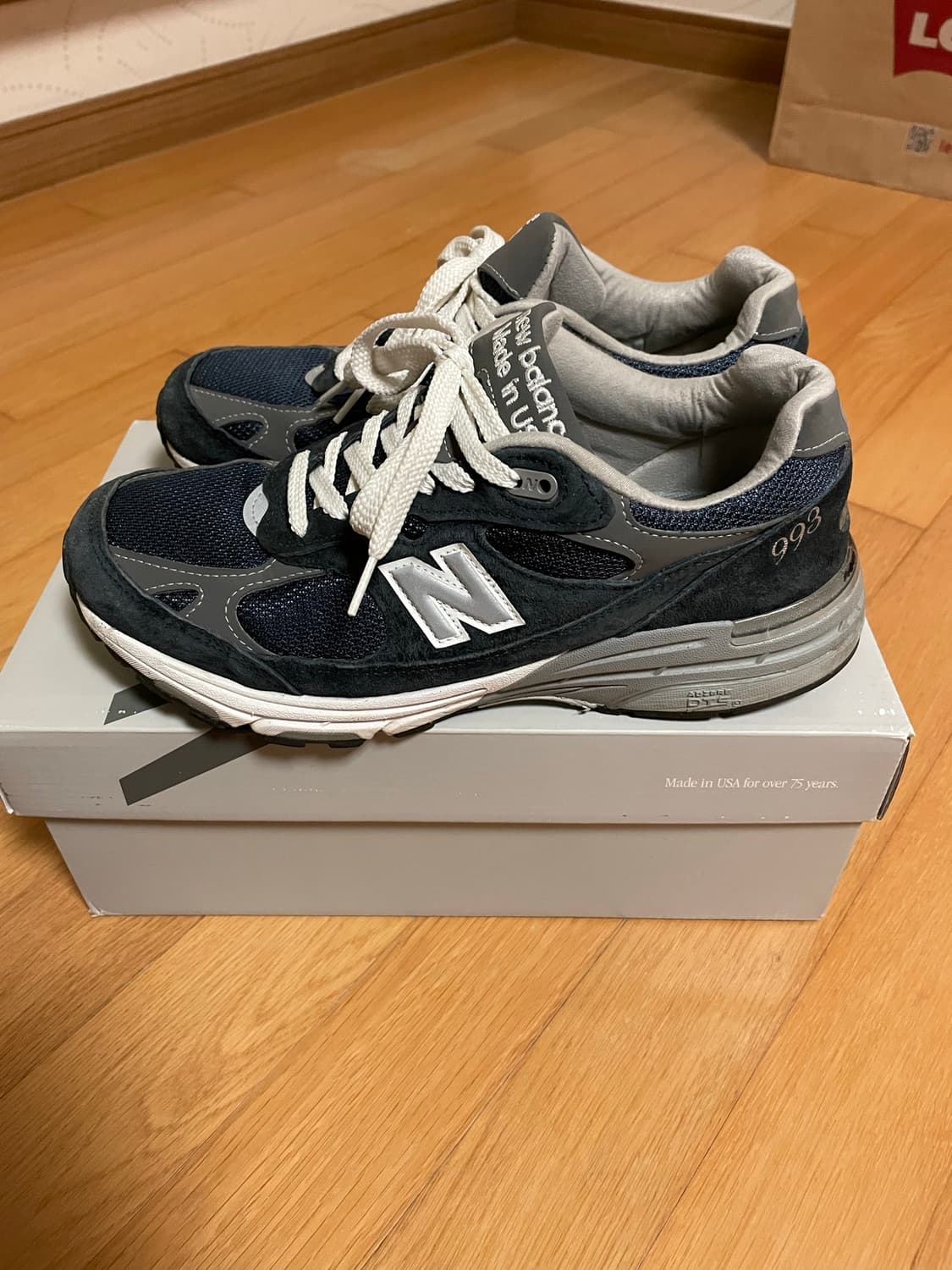 뉴발란스 993 네이비 260 상품이미지2