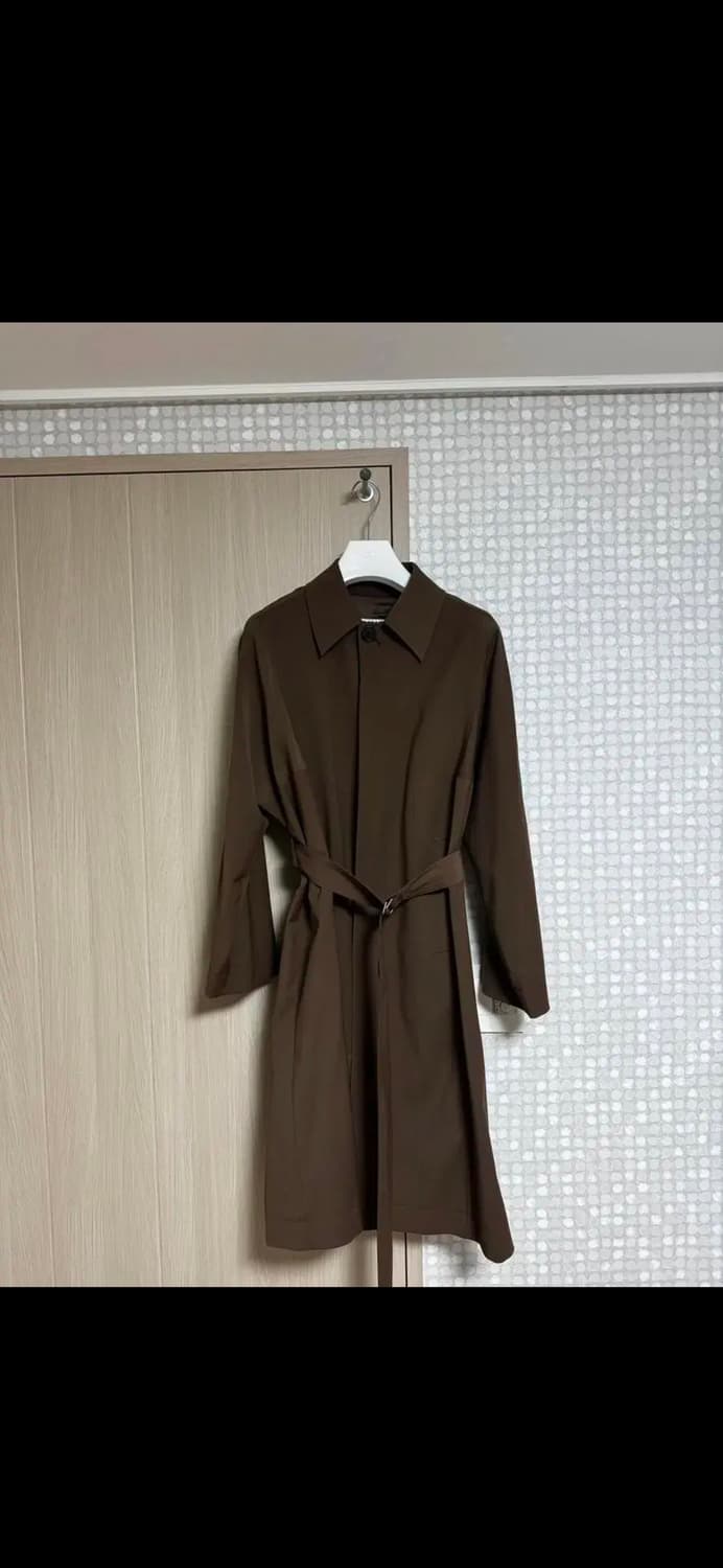 mngu 발마칸 코트 브라운 S 상품이미지1