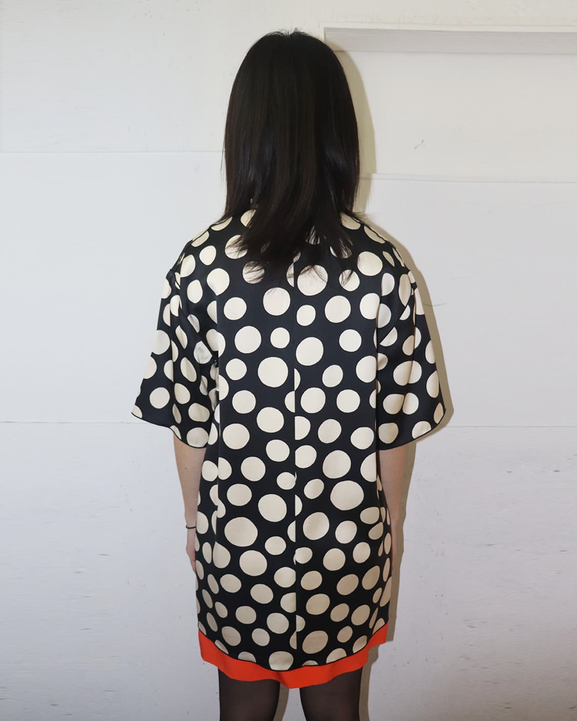 셀린느 by 피비 파일로 실크 & 울 블렌드 도트 드레스 상품이미지2