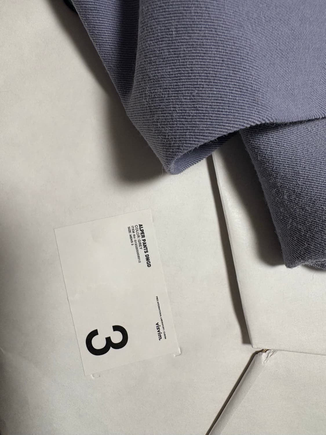 Visvim alper pants dmgd 3사이즈 상품이미지4