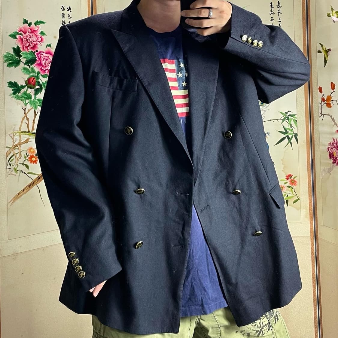 Burberrys 버버리 블랙금장 더블 블레이저 상품이미지1