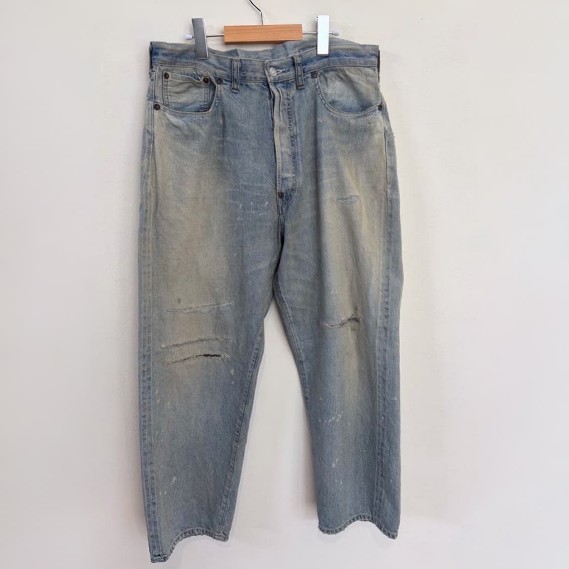 25ss No.37 Washed Wide Denim Pants 상품이미지1