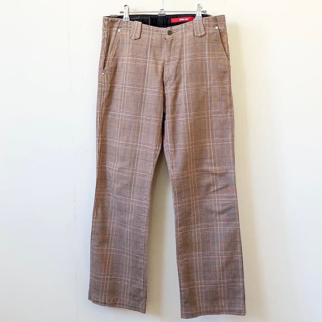 애드윈 503 체크팬츠 상품이미지1