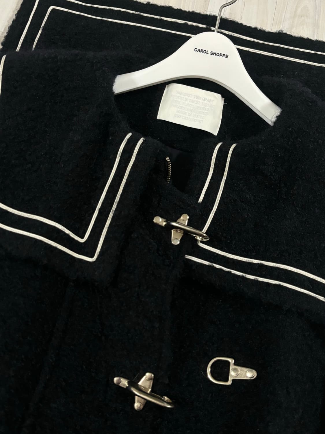 프레클 울모헤어 세일러 코트 상품이미지2