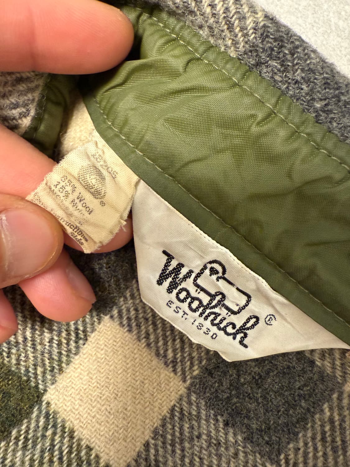 빈티지 울리치 울셔츠 XL 상품이미지5