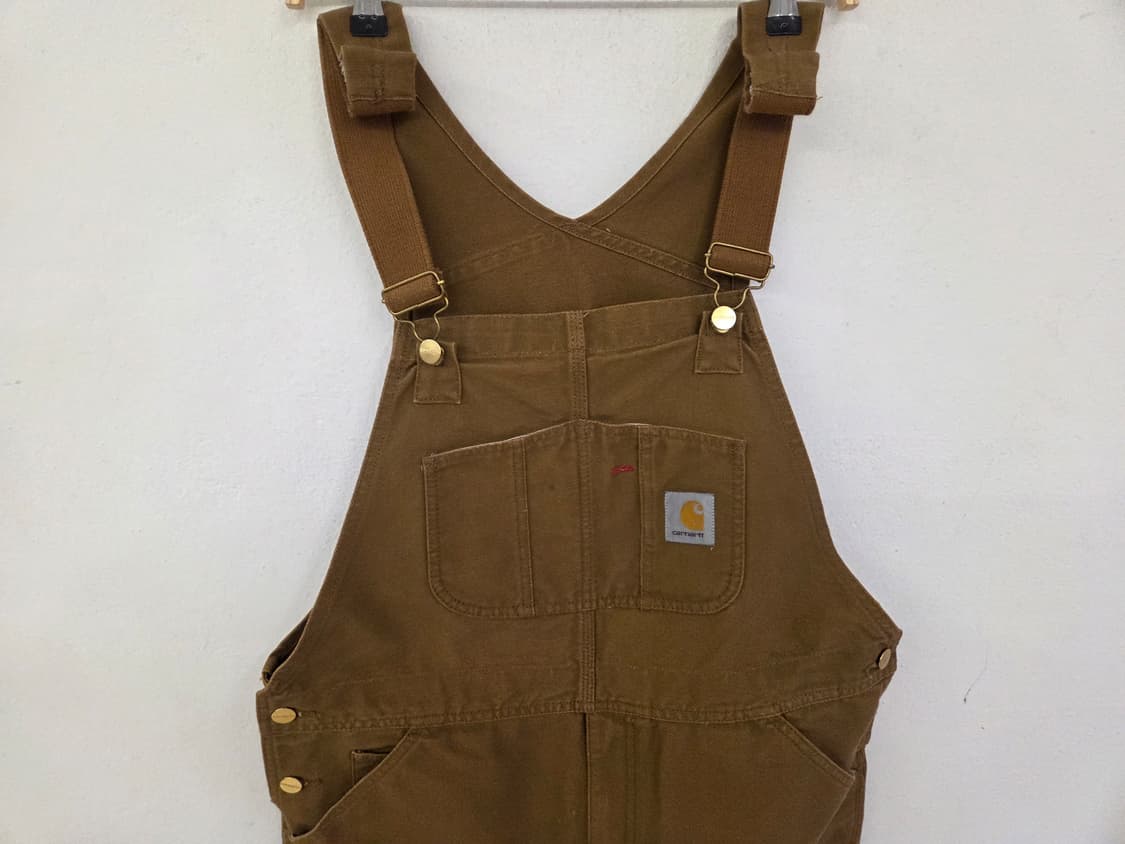 칼하트 오버롤 멜빵바지. 33×32 상품이미지2