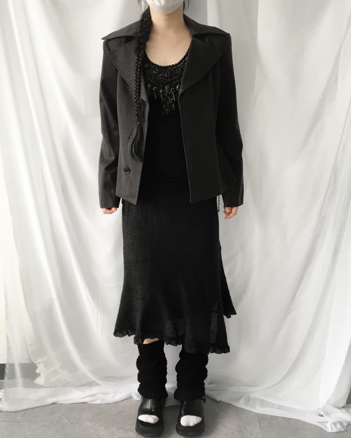 Pinky&dianne belted jacket 상품이미지5