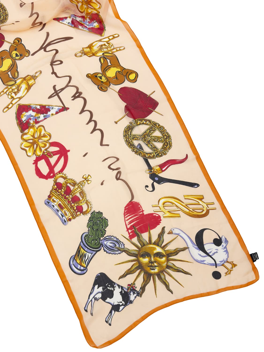 MOSCHINO  Printed Silk Scarf 상품이미지2