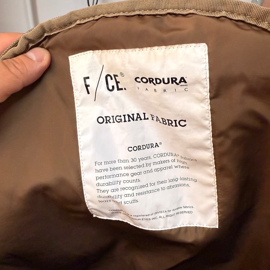 F/CE  코듀라 원단 백팩 상품이미지10