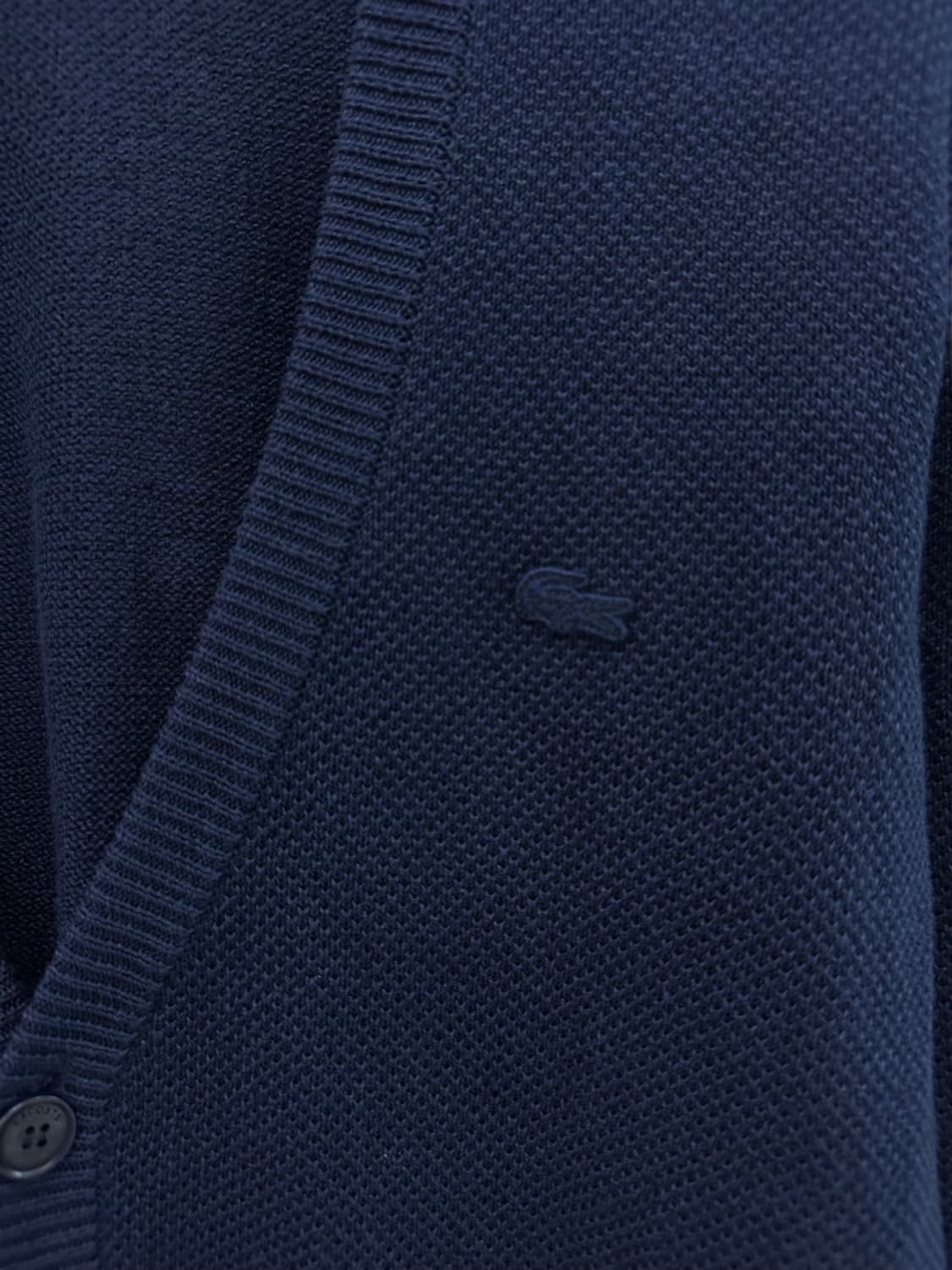 라코스테 가디건 네이비 (3,M) 상품이미지3