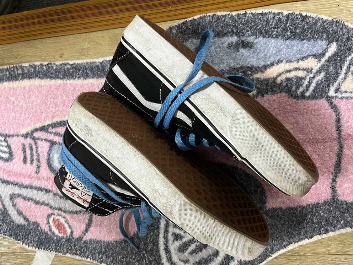 [250] 반스 Sk8-Hi 블랙 하이 상품이미지3