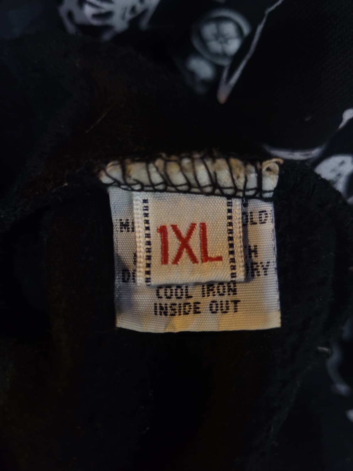 에비수 90s 빅로고 커스텀메이드 댄싱 스켈레톤 아카이브 빈티지 후드집업 상품이미지6