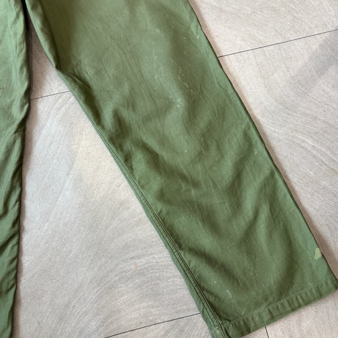 60s U.S Army OG-107 퍼티그 팬츠 상품이미지8