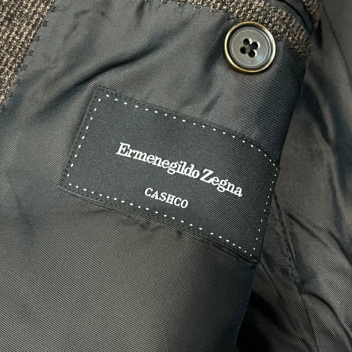 에르메네질도 제냐 체크 블레이저 s09415 상품이미지6