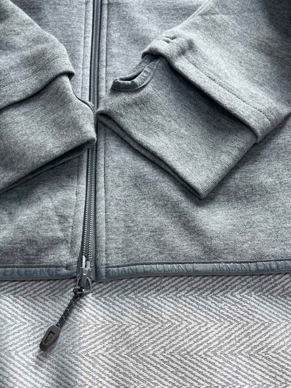 A|X 아르마니 익스체인지 그레이 코튼 집업 자켓 M 상품이미지6